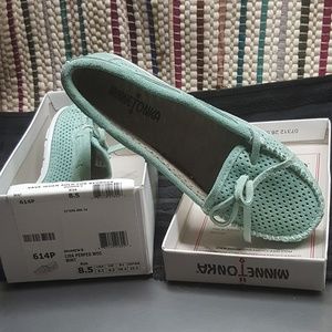 Minnetonka Lisa Perforated Moccasins